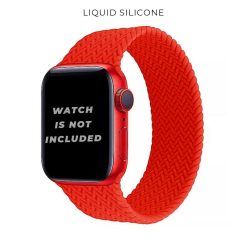 Alternative view of Small Size - Braided Silicone Solo Loop for Apple Watch 42-44 MM