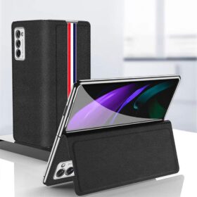 Alternative view of Z Fold 2 Flip Leather Luxury Case