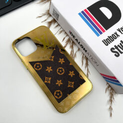 Alternative view of Premium Luxury Gold Plating with Leather Anti Skid Case