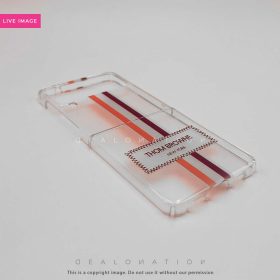 Alternative view of Thom Browne Clear Case For Z Flip 4