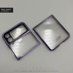 Alternative view of Purple Transee Case for Flip 4