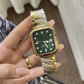 Alternative view of ZigZag Dual Color Party Look Stainless Steel Bracelete - 42/44/45/49 MM