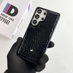 Alternative view of Luxury Croco Patent Leather Case