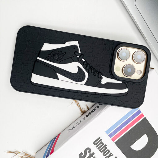 Jordn x D I O R 3D Silicone Case for iPhone