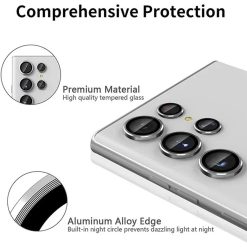 Alternative view of X-LEVEL HD Anti-Scratch Camera Lens Protector for Galaxy S24 Ultra