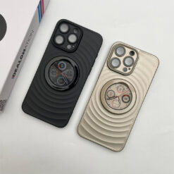 3D Wave Luxury Magnetic Bracket Case