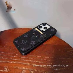 Alternative view of Luxury Designer Leather Card Pocket Case