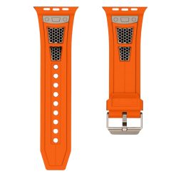 Alternative view of Premium AP Style with Titanium Mesh Silicone Strap (42/44/45/49mm)
