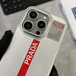 Alternative view of Premium PRD LUXE PU Leather Silver Edition - Mag Safe Case