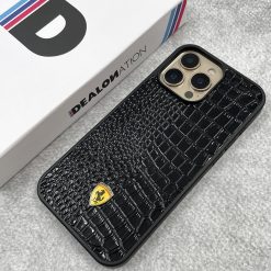 Alternative view of FRRI Luxury Croco Patent Leather Case