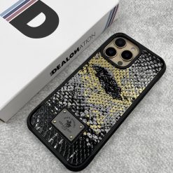 Alternative view of Santa Barbara Serpente Luxe Leather Case
