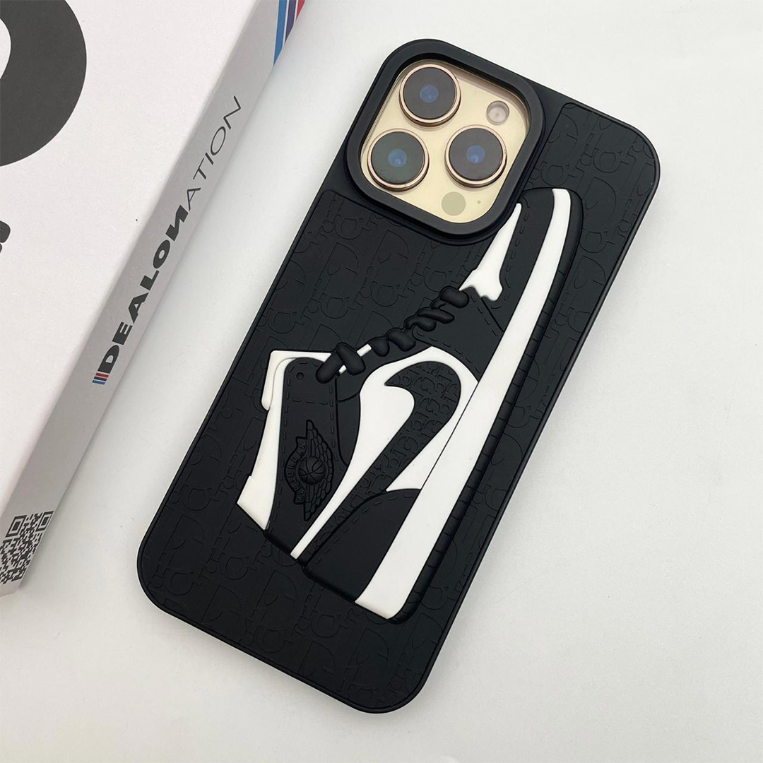 Jordn x D I O R 3D Silicone Case for iPhone