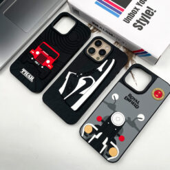 Alternative view of Emboss3D Signature Silicone Case for iPhone
