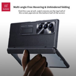 Alternative view of Xunod PrimeStand Leather Shield Case For Galaxy Z Fold 6