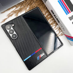 Alternative view of Carbon Fibre M Series Premium Leather For Galaxy Z Fold Series