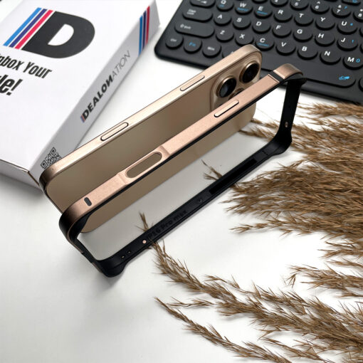 Desert-Titanium Metal Bumper Case