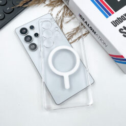 Alternative view of Magnetic Clear Case for S25 Ultra