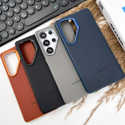 Alternative view of Signature Luxe Vegan Leather Case Galaxy S25 Ultra