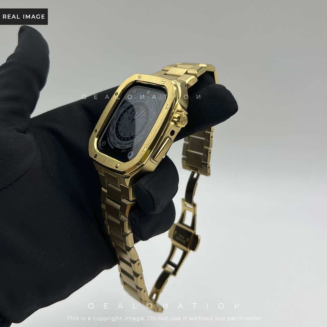 "Elite Precision: Premium Metal Cases for 44-45MM Watches"