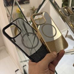 Alternative view of Glam Mirror MagSafe Case with Rhinestones