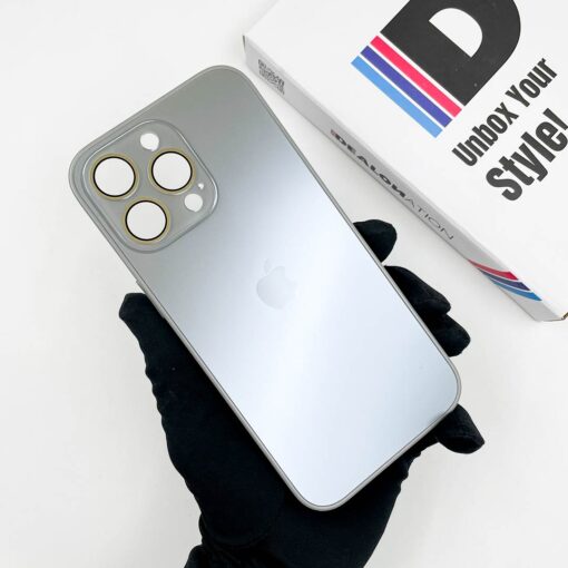 Glass Matte Titanium Grey Magsafe case