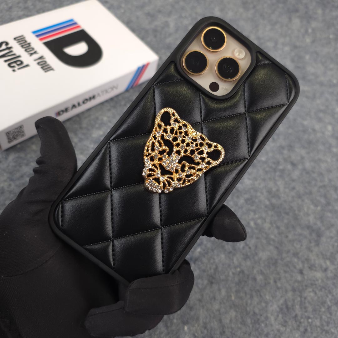 GrandeTiger – Quilted Leather Royal Case