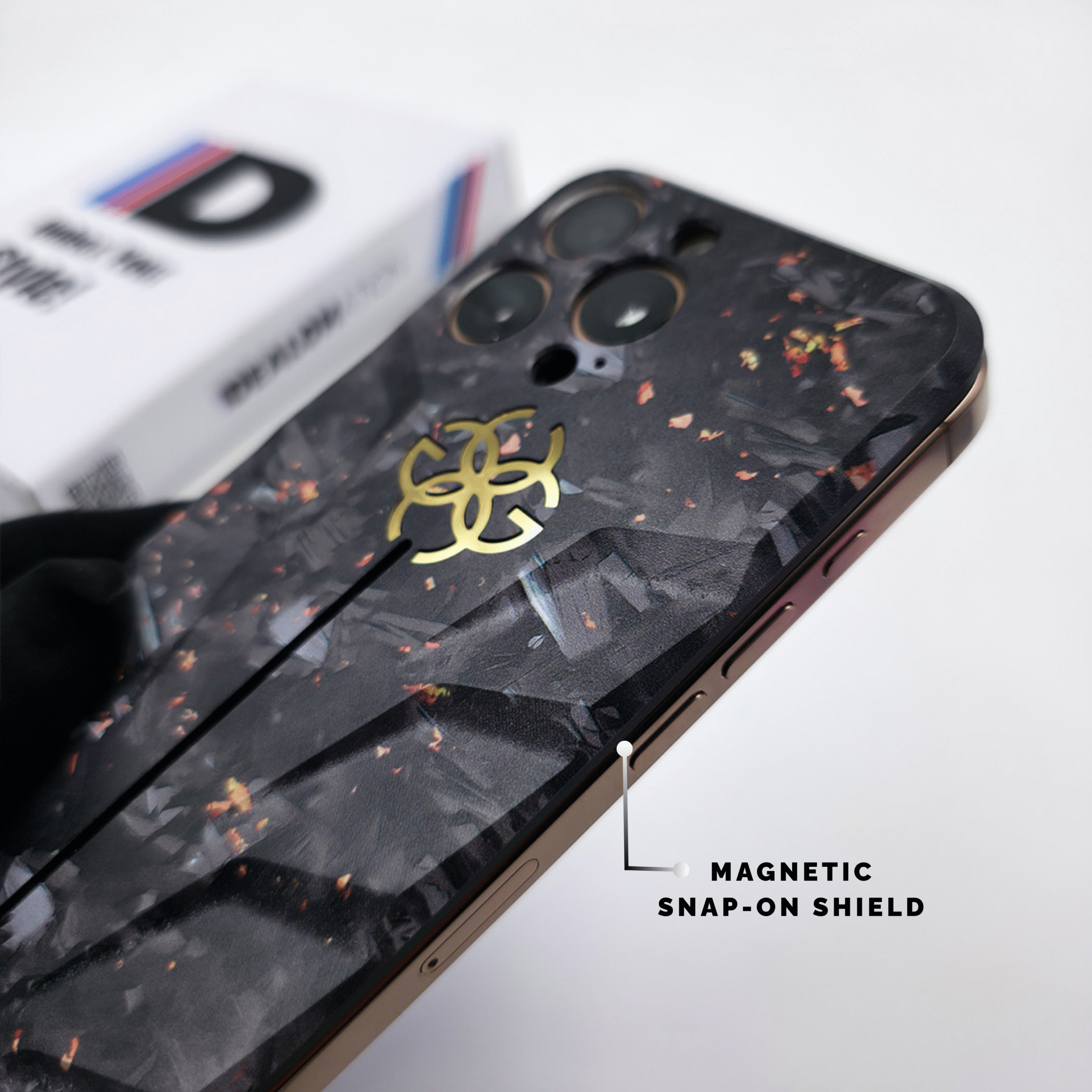 G-Koncept Snap On Black Lava Shield