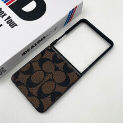 Alternative view of CH Luxury Leather Case for Galaxy Z Flip 7