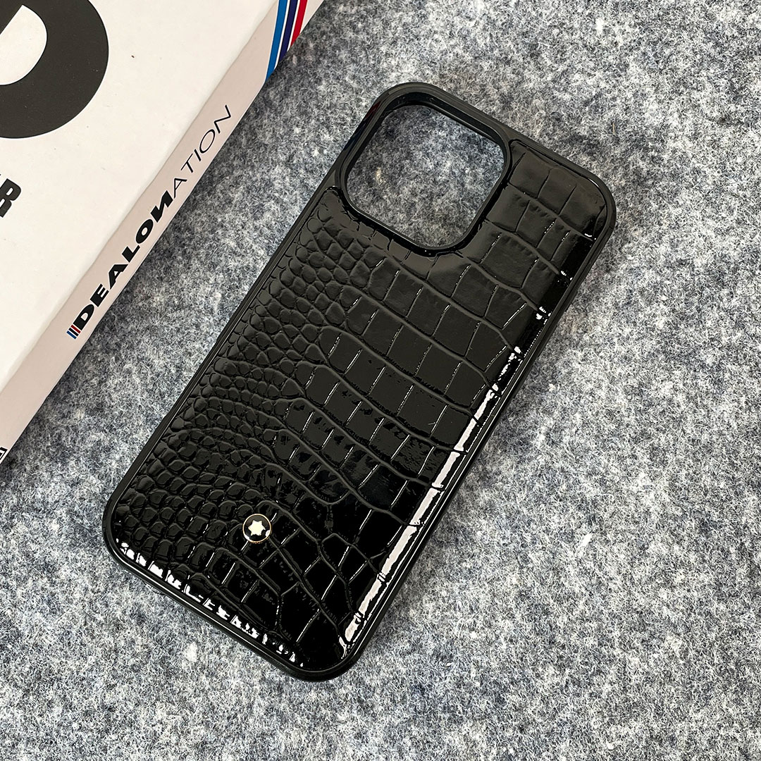 Luxury Croco Patent Leather Case - Image 7