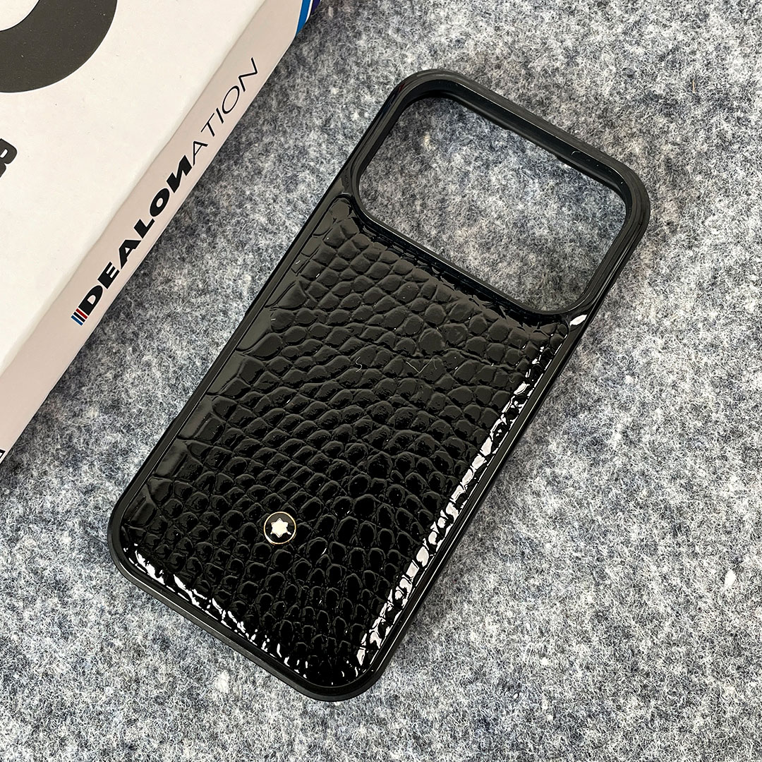 Luxury Croco Patent Leather Case - Image 3