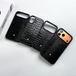 Luxury Croco Patent Leather Case-MB