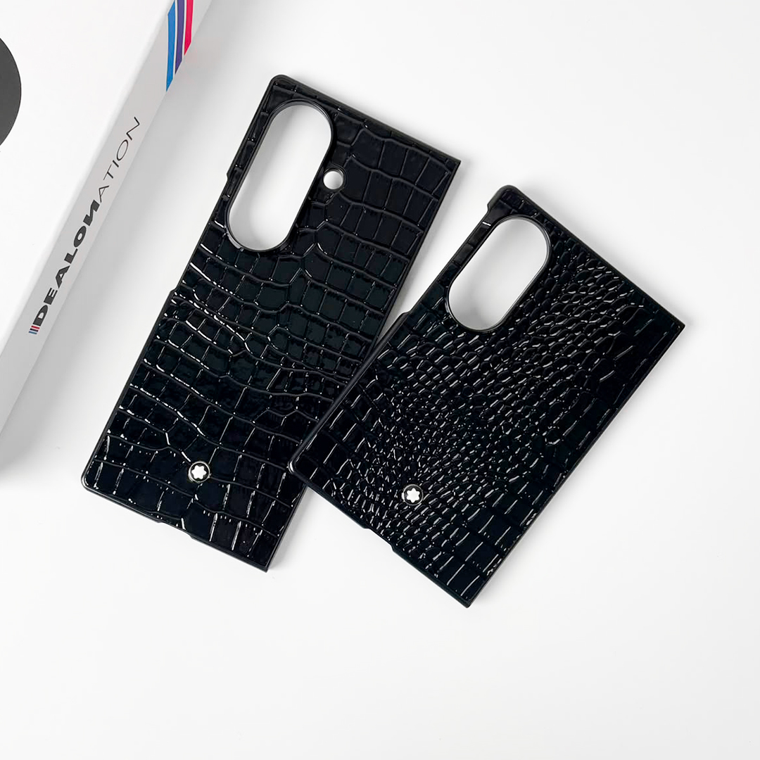 Luxury Croco Patent Leather Case - Image 14