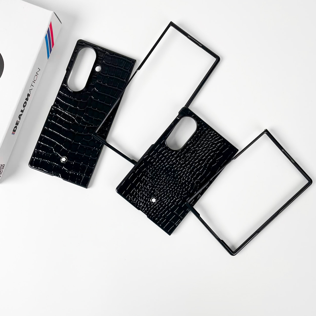 Luxury Croco Patent Leather Case - Image 4