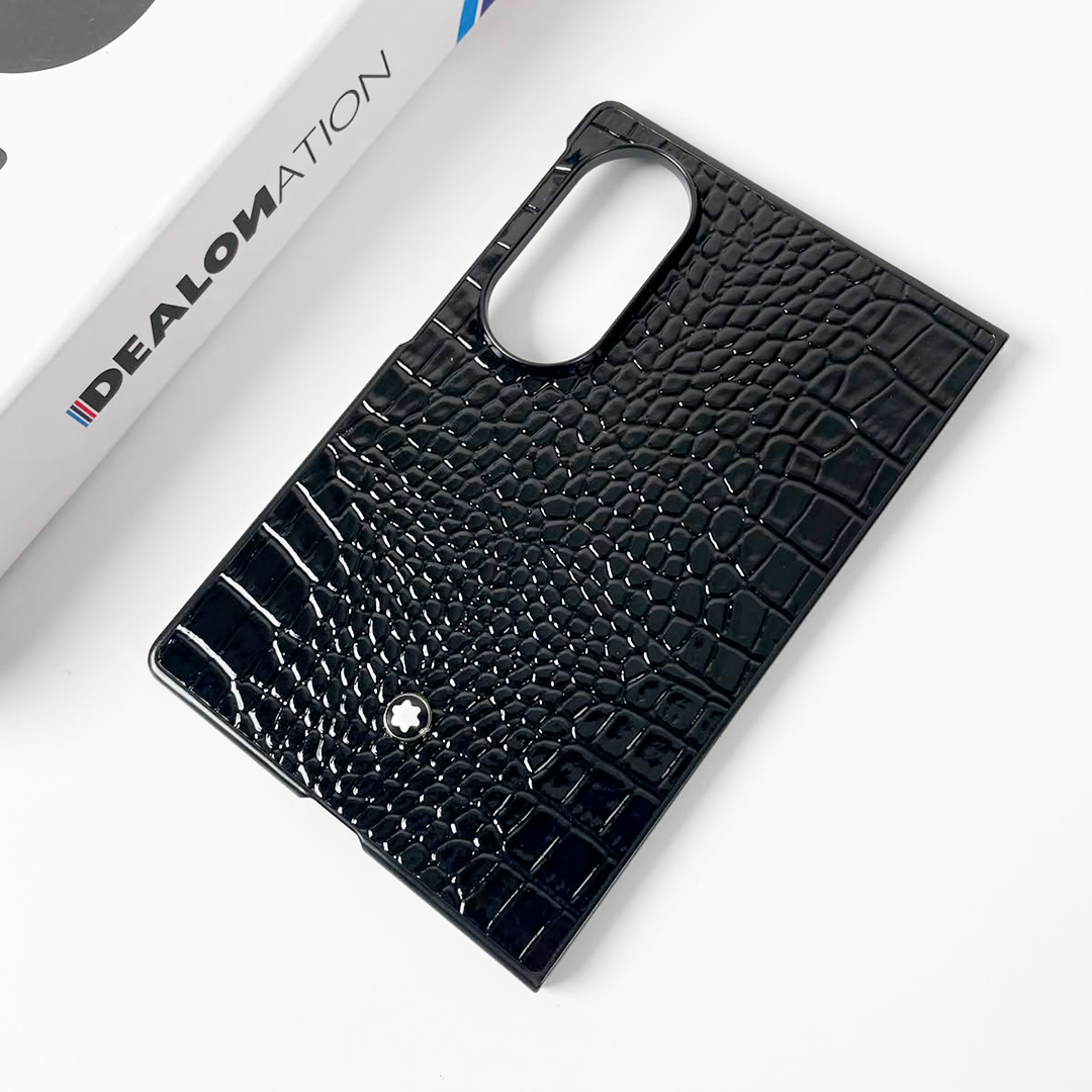 Luxury Croco Patent Leather Case - Image 5