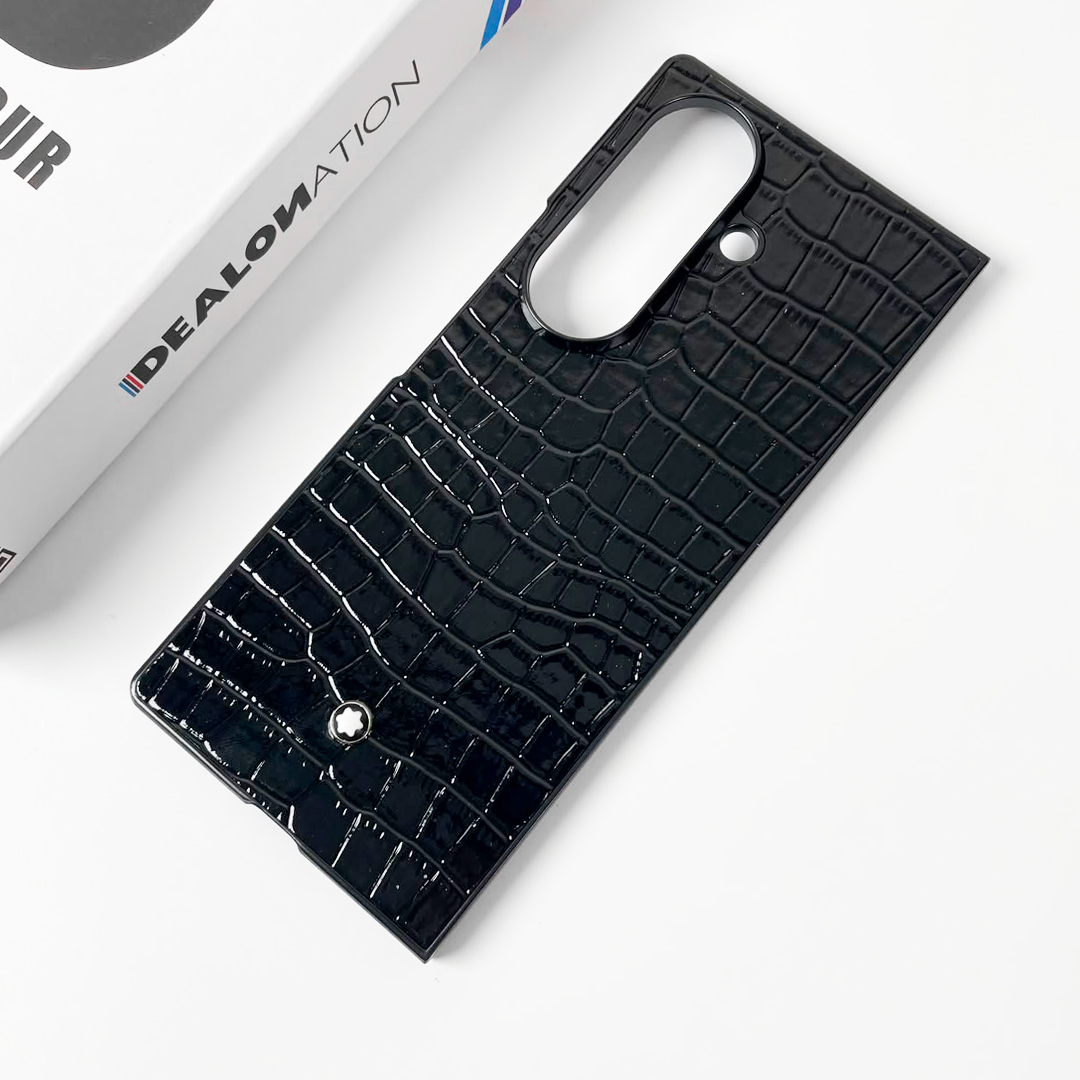 Luxury Croco Patent Leather Case - Image 6