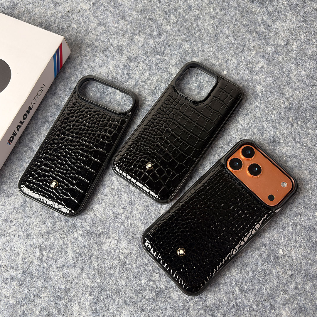 Luxury Croco Patent Leather Case - Image 8