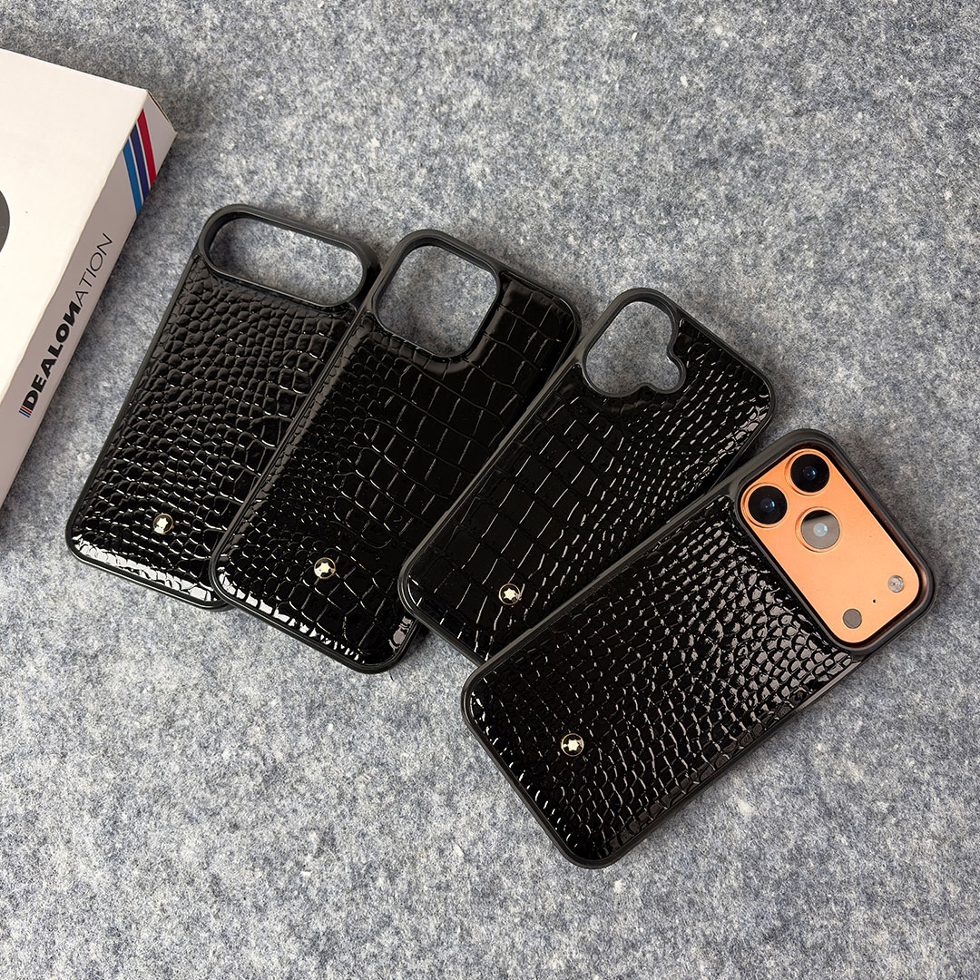 Luxury Croco Patent Leather Case