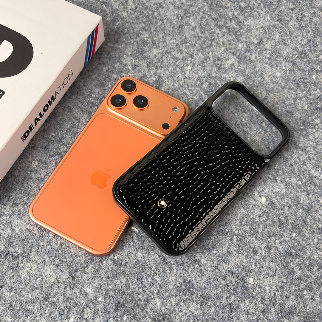 Luxury Croco Patent Leather Case - Image 2