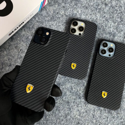 FR Thinnest Carbon Fiber Polycarbonate Case- iPhone