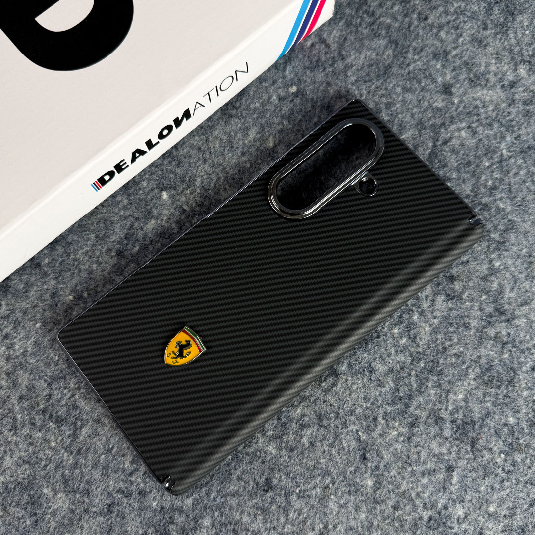 FusionCarbon HX Yellow Frri Case For Galaxy Z Fold Series - Image 2