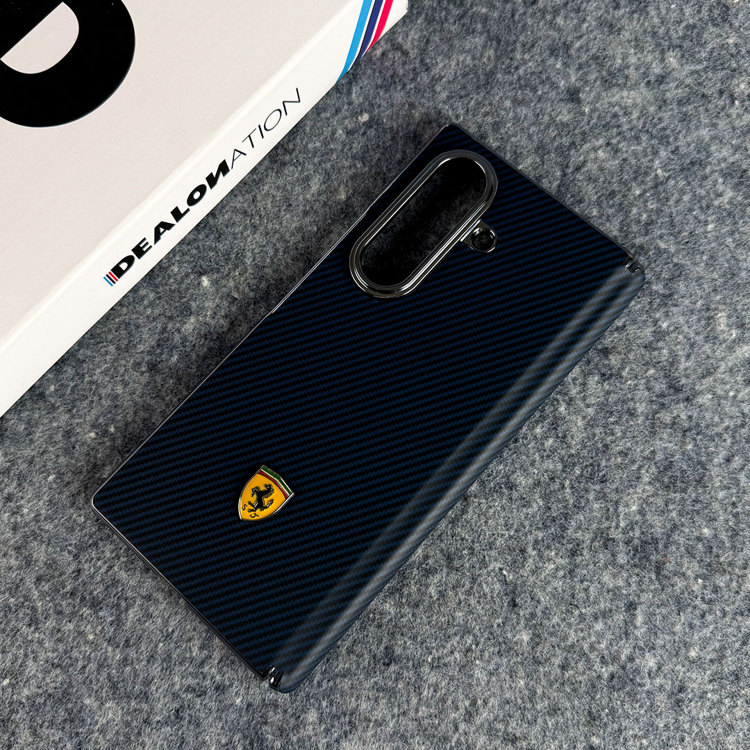 FusionCarbon HX Yellow Frri Case For Galaxy Z Fold Series - Image 4