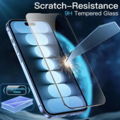 Alternative view of Fullscreen Edge-to-Edge Tempered Glass for iPhone 17 Pro Max