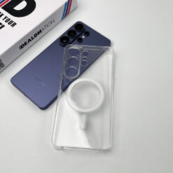 Clear View Magnetic Case With Camera Protection S26 Ultra