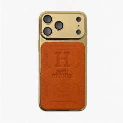 Signature Luxury Leather & Gold Finish- Hermès