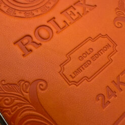 Alternative view of Signature Luxury Leather & Gold Finish- Rolex