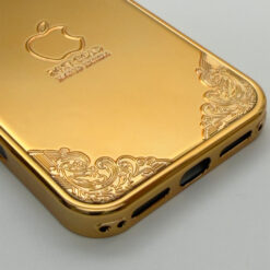 Alternative view of Royal Gold Embossed Case- 24KT Gold