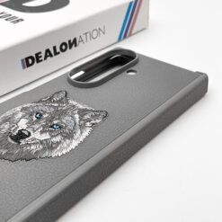 Santa Barbara – Alpha Grey Wolf Embroidered Case - Image 3