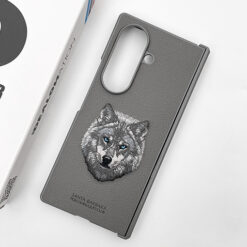 Santa Barbara – Alpha Grey Wolf Embroidered Case - Image 5