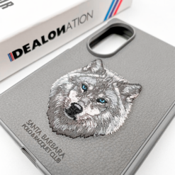 Santa Barbara – Alpha Grey Wolf Embroidered Case - Image 13