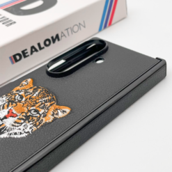 Santa Barbara – Roaring Tiger Embroidered Leather Case - Image 5